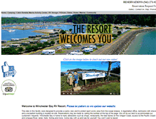 Tablet Screenshot of marinarvresort.com